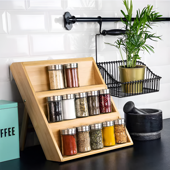 3 Tier Wooden Organizer